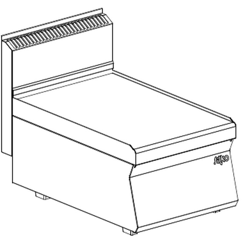 Neutralelement 400 mm breit ohne Schublade | KBS 10209309 - KBS Gastrotechnik