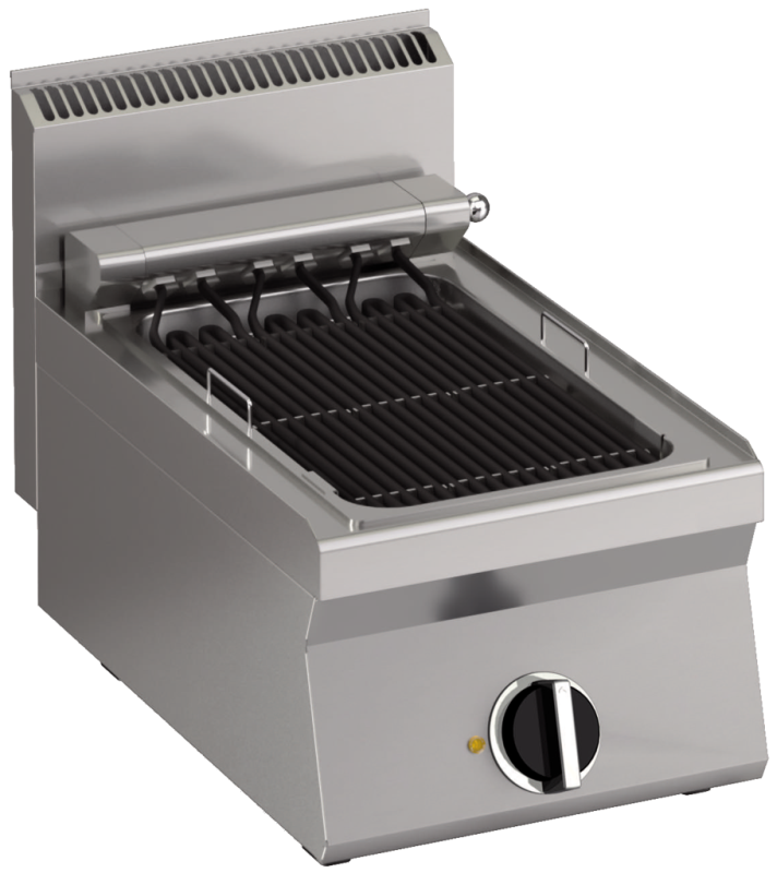 Elektro Vaporgrill 1 Heizzone Fläche 260x420mm Tischgerät | KBS 10212312 - KBS Gastrotechnik