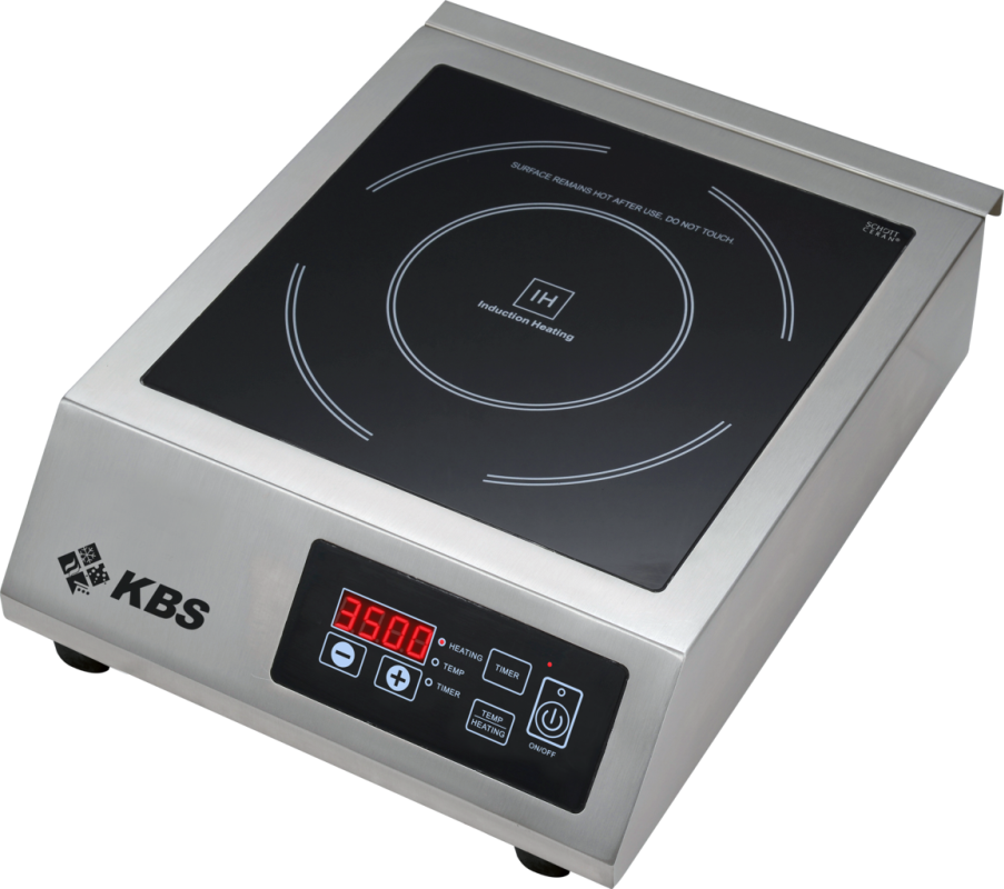 Induktions-Kochfläche 3,5 kW mit Soft-Touch SCHOTT CERAN® Feld | KBS 10911010 - KBS Gastrotechnik