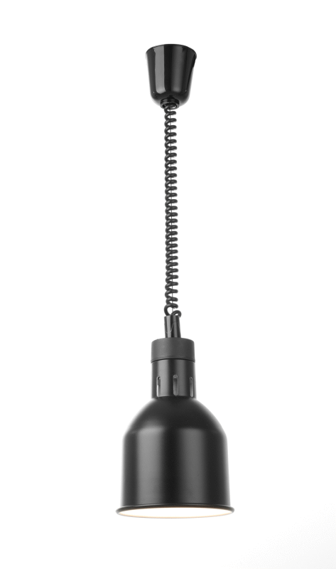 Infrarot Heizlampe Schwarz inkl. Leuchtmittel | KBS 10974009 - KBS Gastrotechnik