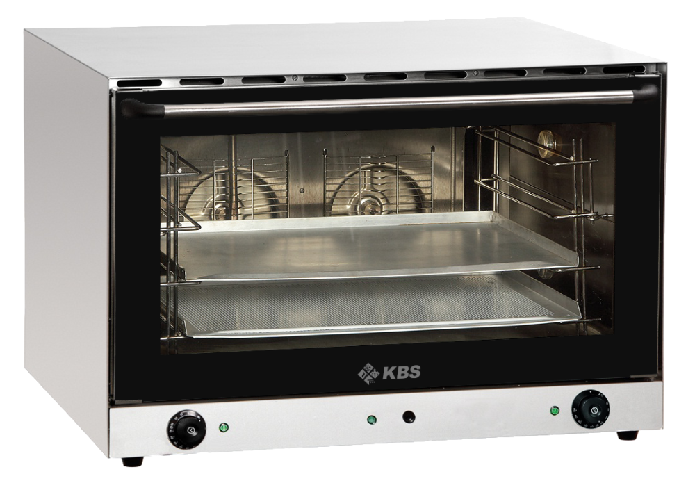 Heißluftofen Euronorm 6,4 kW mit manueller Beschwadung | KBS 11112009 - KBS Gastrotechnik
