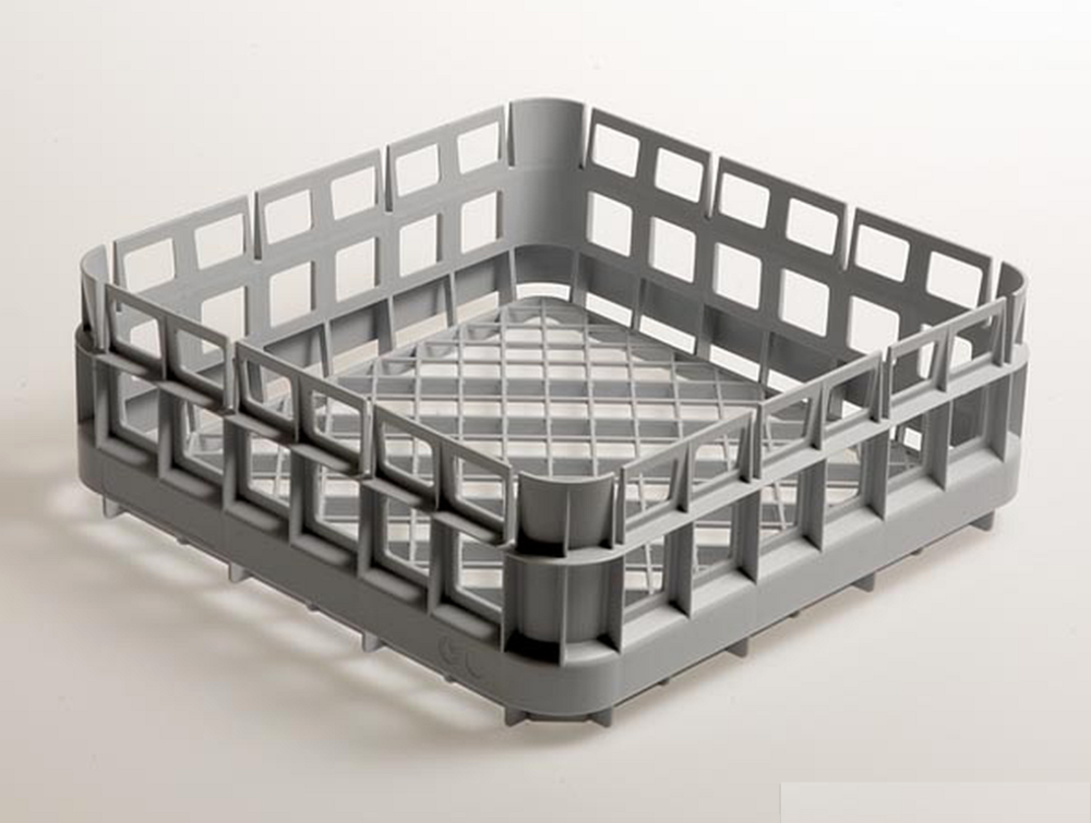 Gläserkorb eckig 15cm hoch aus Kunststoff | KBS 121011 - KBS Gastrotechnik