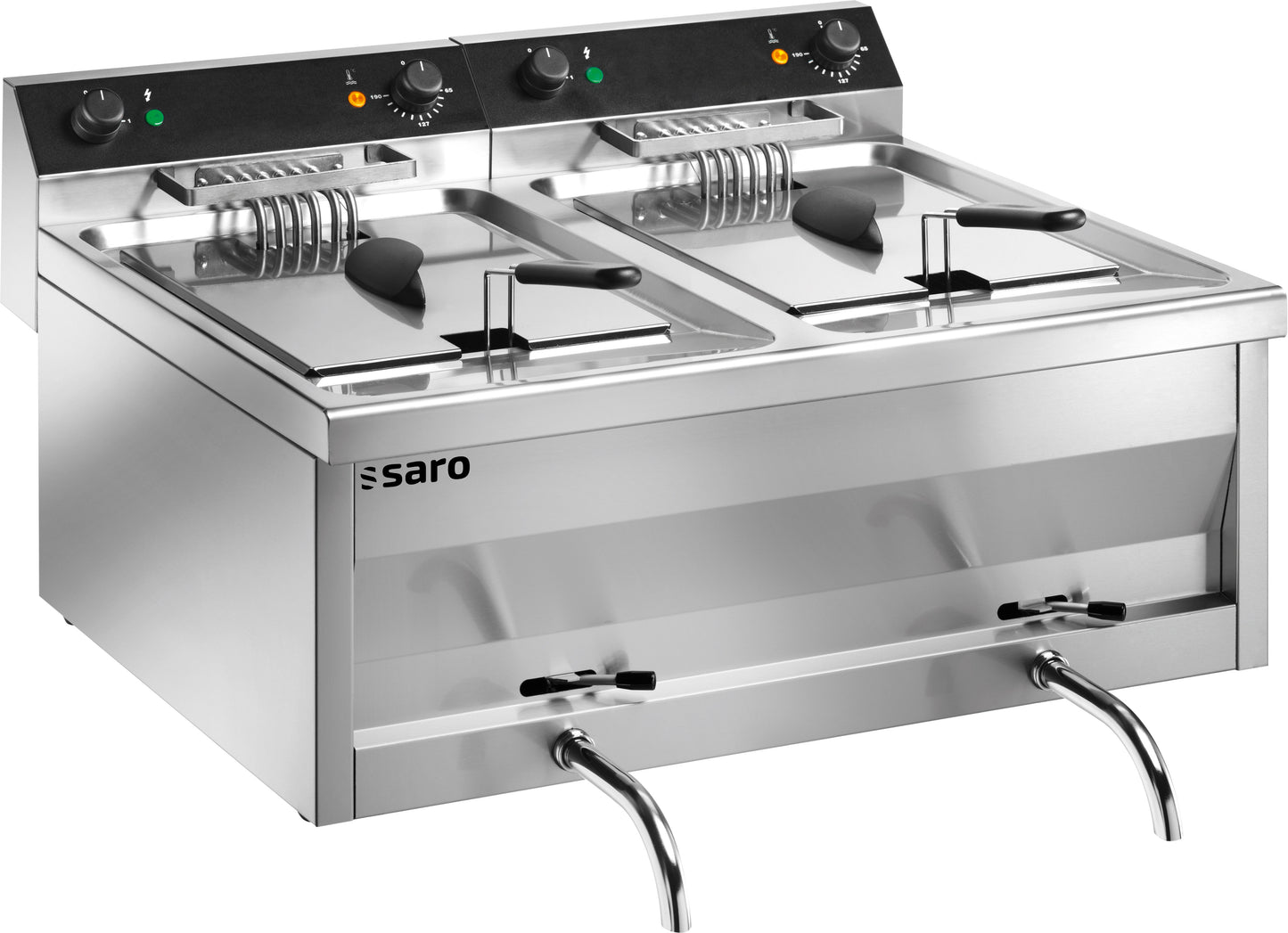 Fritteuse Tischmodell GASTROLINE 9+9V | Saro 172-4025 - Ansicht 2 | Saro