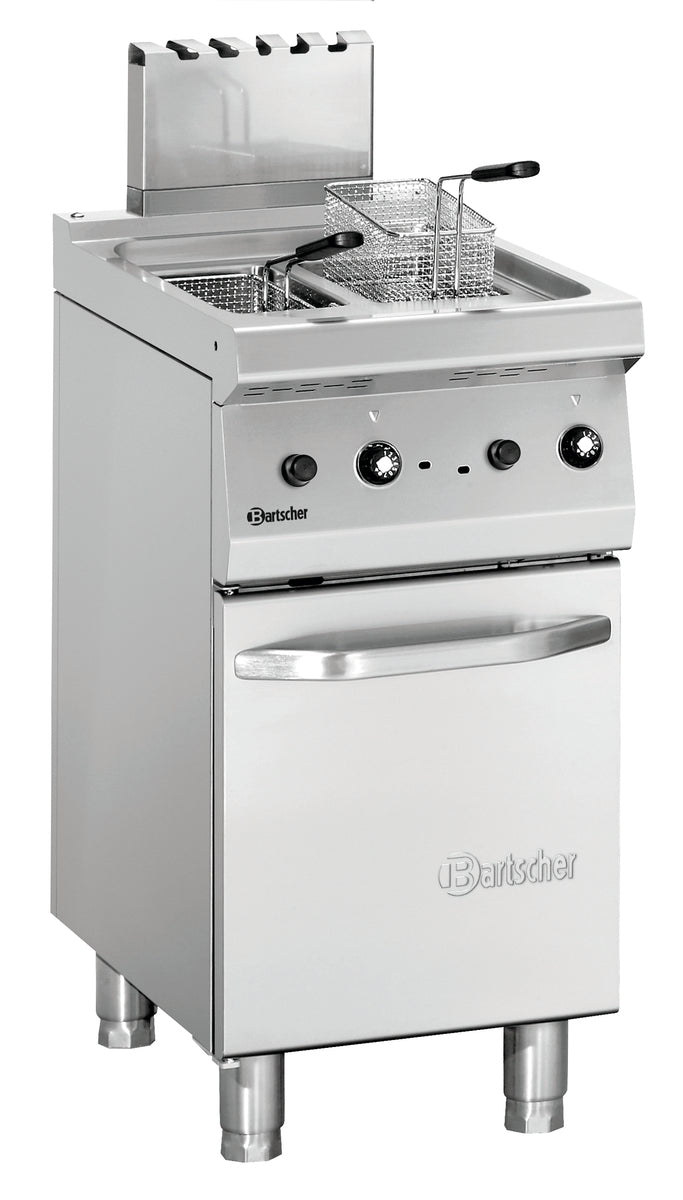 Fritteuse Gas, 700, B400, 2x7L | Bartscher 2859251 | Bartscher