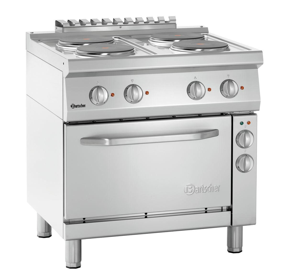 Elektroherd 700, B800, 4PL, EBO | Bartscher 286225 - Bartscher