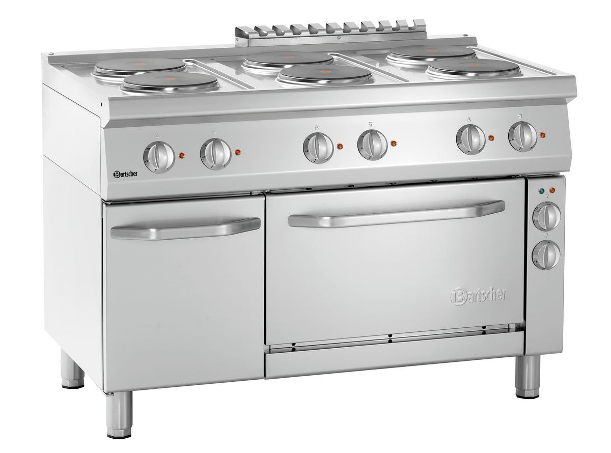 Elektroherd 700, B1200, 6PL, EBO | Bartscher 286247 - Bartscher