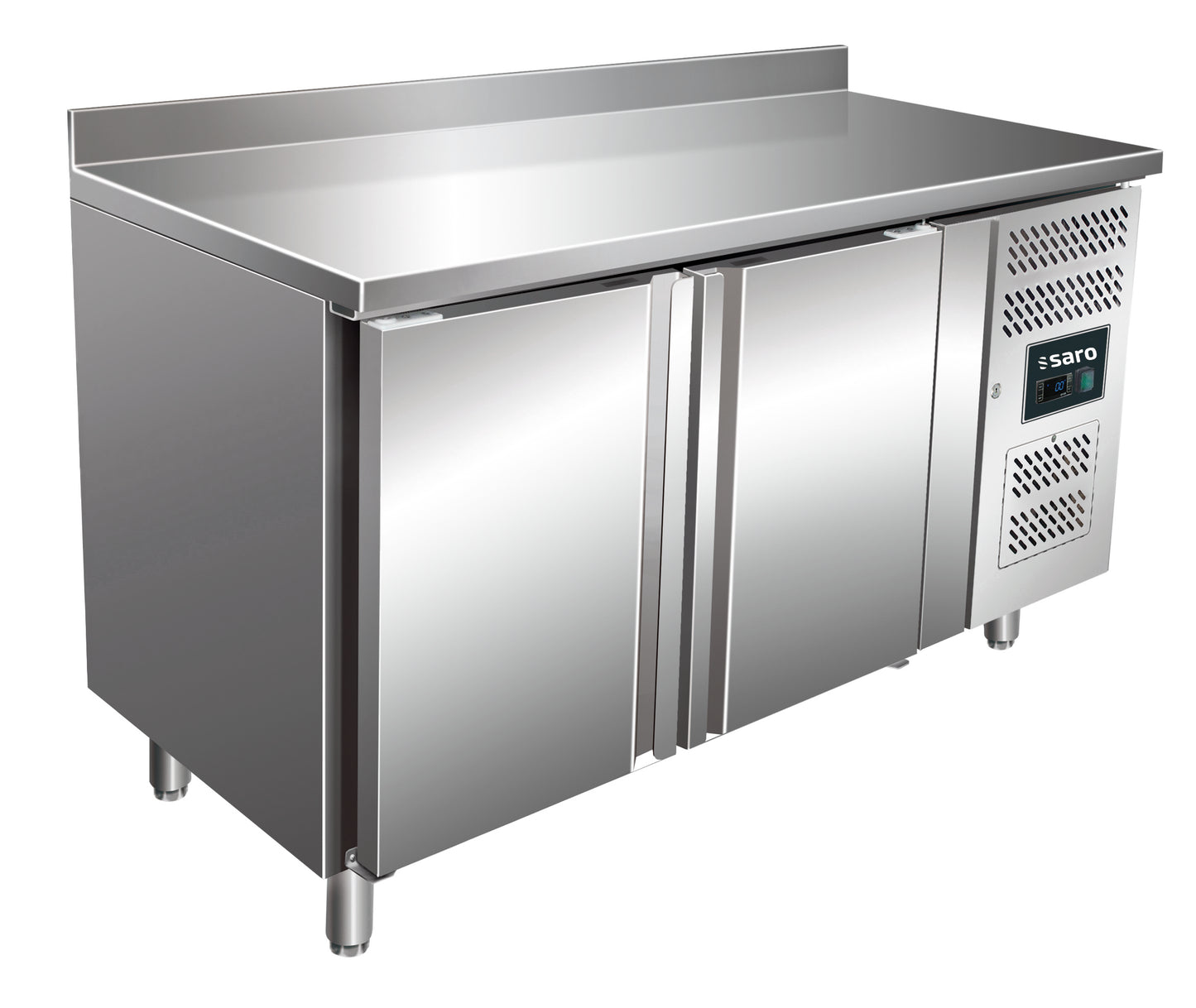 Kühltisch mit 2 Türen und Aufkantung, Modell KYLIA 2200 TN | Saro 323-1170