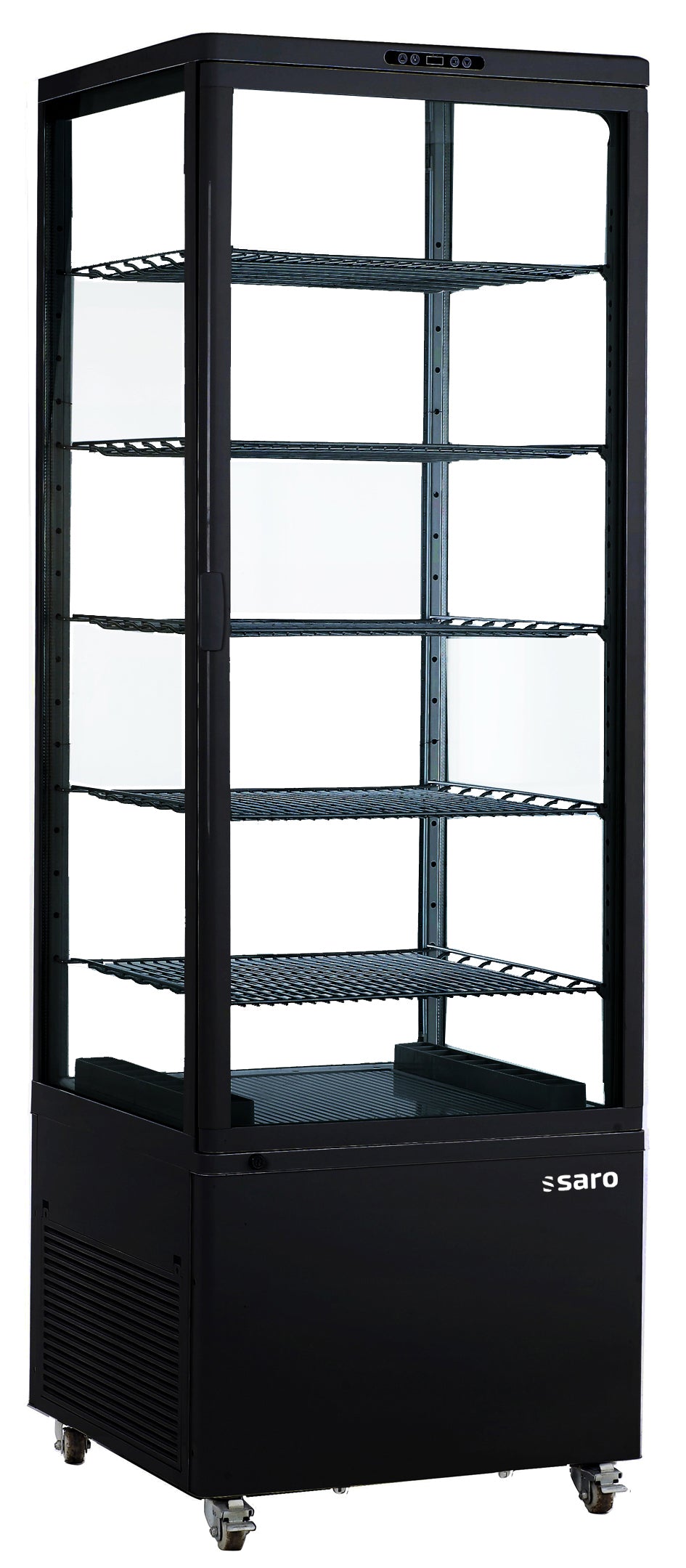 Kühlvitrine, schwarz Modell LENN | Saro 330-3040