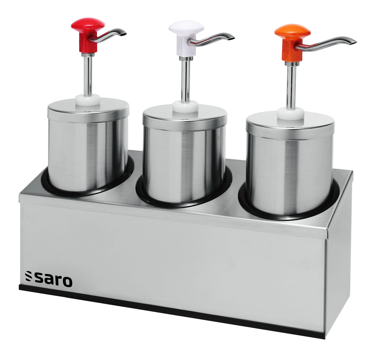 Saucenspender, 3 x 2,25 ltr., Modell PD-006 | Saro 421-1017