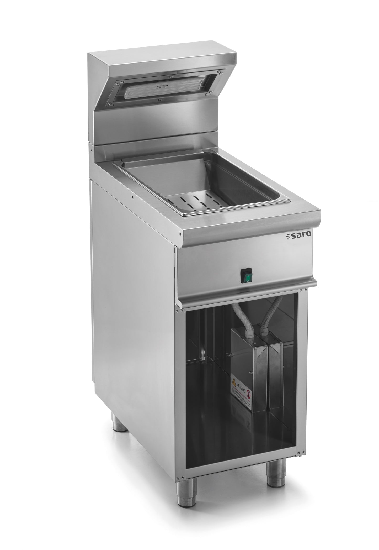 Pommeswärmer mit offenem Unterbau Modell E7/SPE40BA | Saro 423-1128