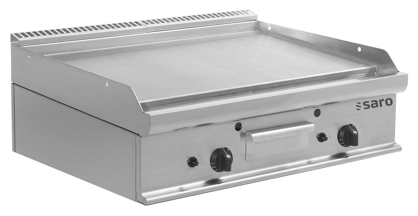 Gas-Griddleplatte Tischmodell E7/KTG2BBL | Saro 423-1170 | Saro