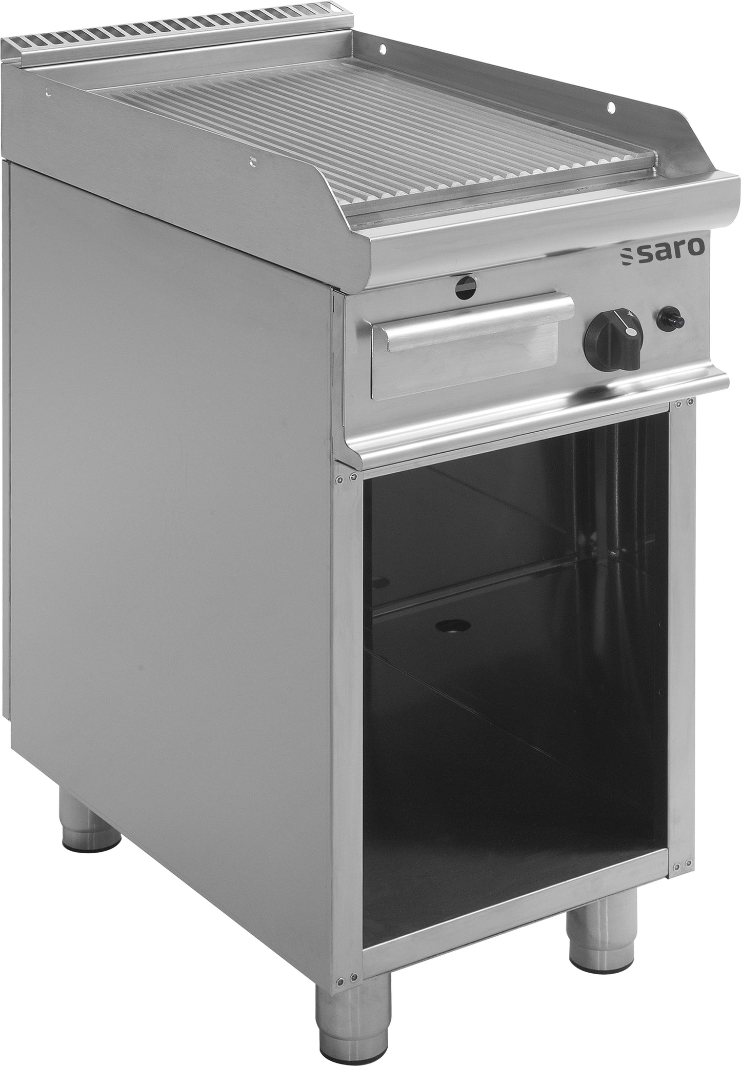 Gas-Griddleplatte mit offenem Unterbau, Modell E7/KTG1BAR | Saro 423-1190 | Saro