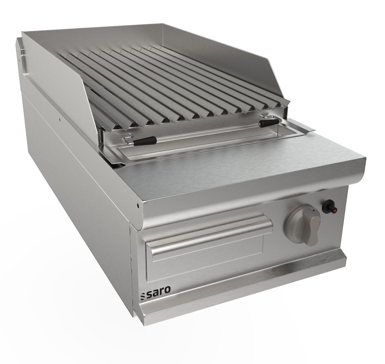 Lavasteingrill 400 mm Tischmodell LQ / BS1BB | Saro 423-8800