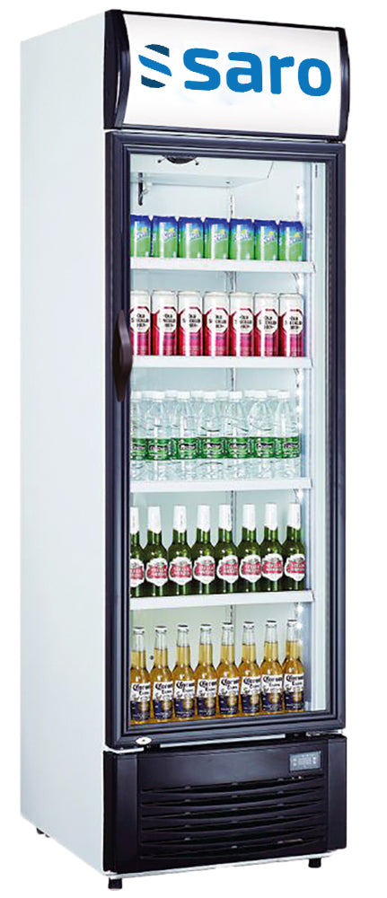Getränkekühlschrank mit Werbetafel, Modell GTK 382 | Saro 437-1013 - Ansicht 2 | Saro