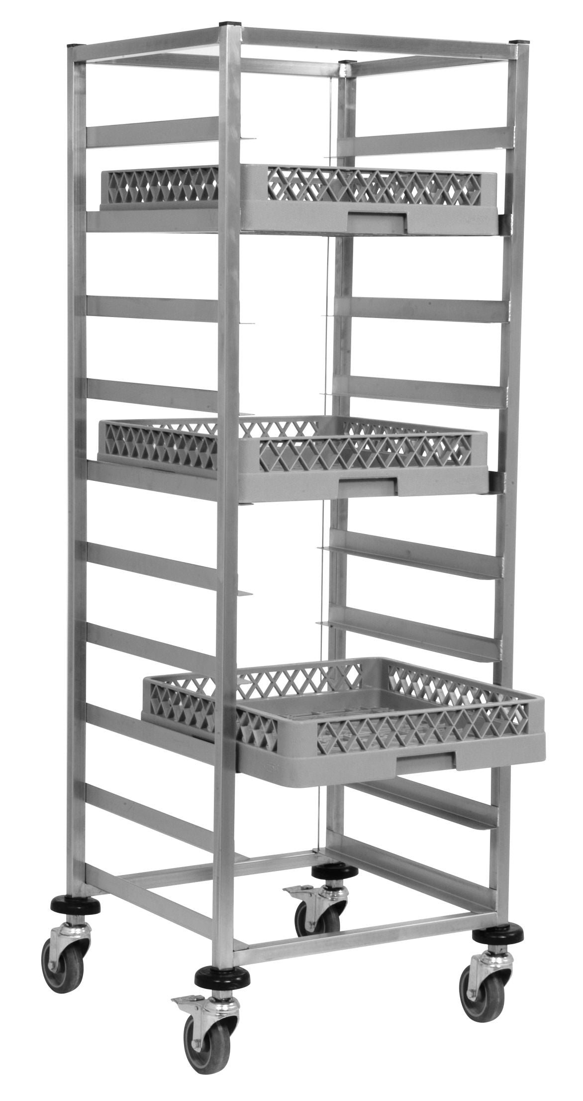 Korbtrolley Regalwagen für Tabletts & Körbe Modell KT500 | Saro 452-1340