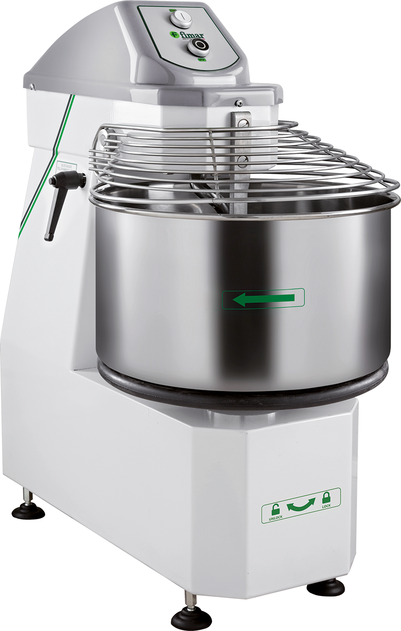 KMP50 Teigknetmaschine für 50kg Teig 400V Kessel entnehmbar | KBS 50122014 - KBS Gastrotechnik