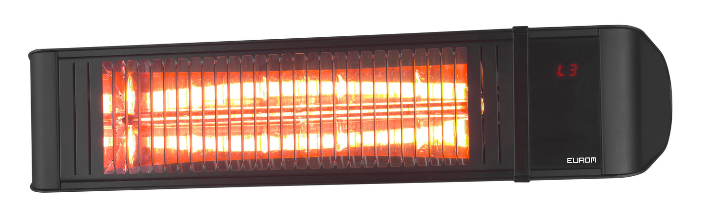 Infrarot-Terrassenheizstrahler Modell GOLDEN 2000 AMBER FOCUS | Saro 502-1000