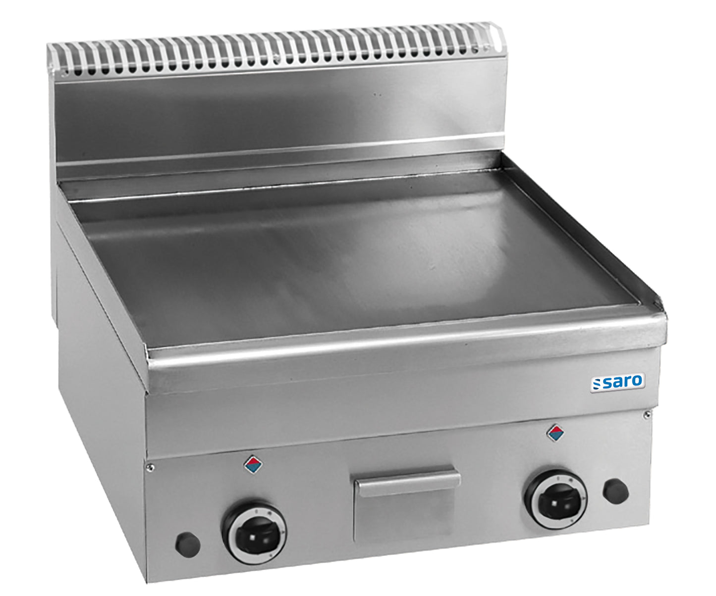 Gasgrillplatte glatt Tischodell GFT66L | Saro 504-1135 | Saro