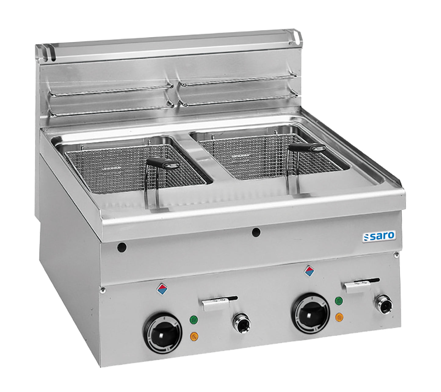 Elektro-Fritteuse 10+10 L Tischmodell EF66 | Saro 504-1205 | Saro