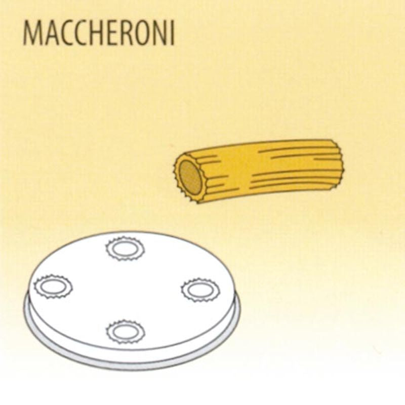 Nudelform Maccheroni für Nudelmaschine 2,5kg bis 4kg | KBS 50490020