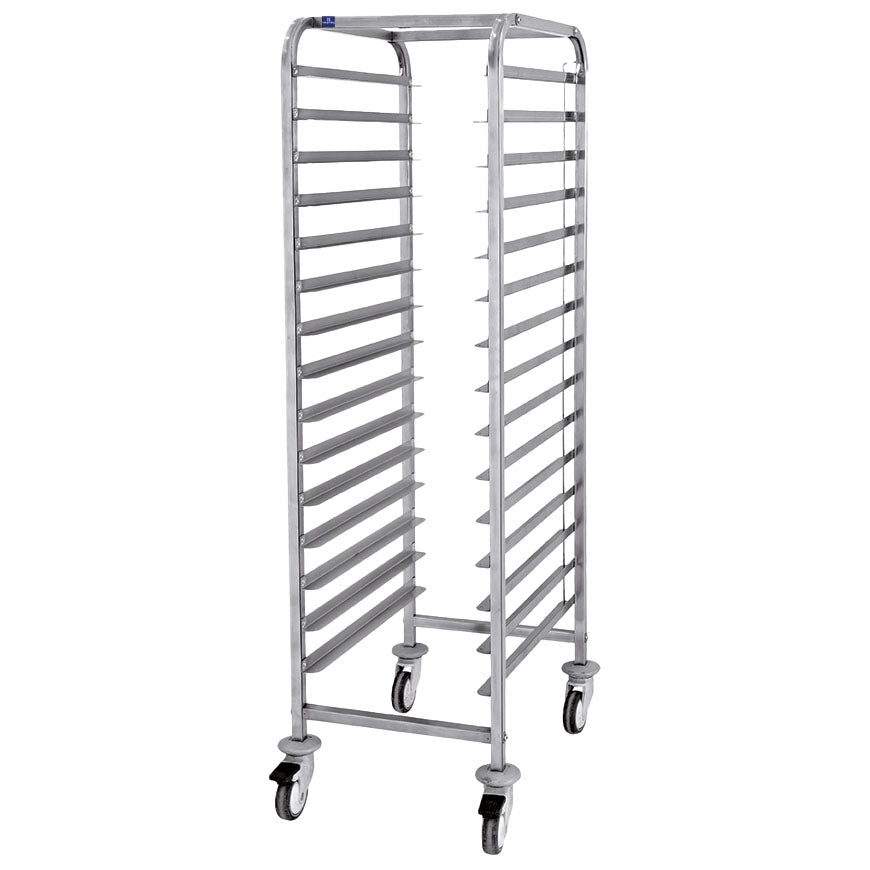 Transportwagen für EN Bleche, 20x 600x400 mm H=75 mm — Virtus 5072