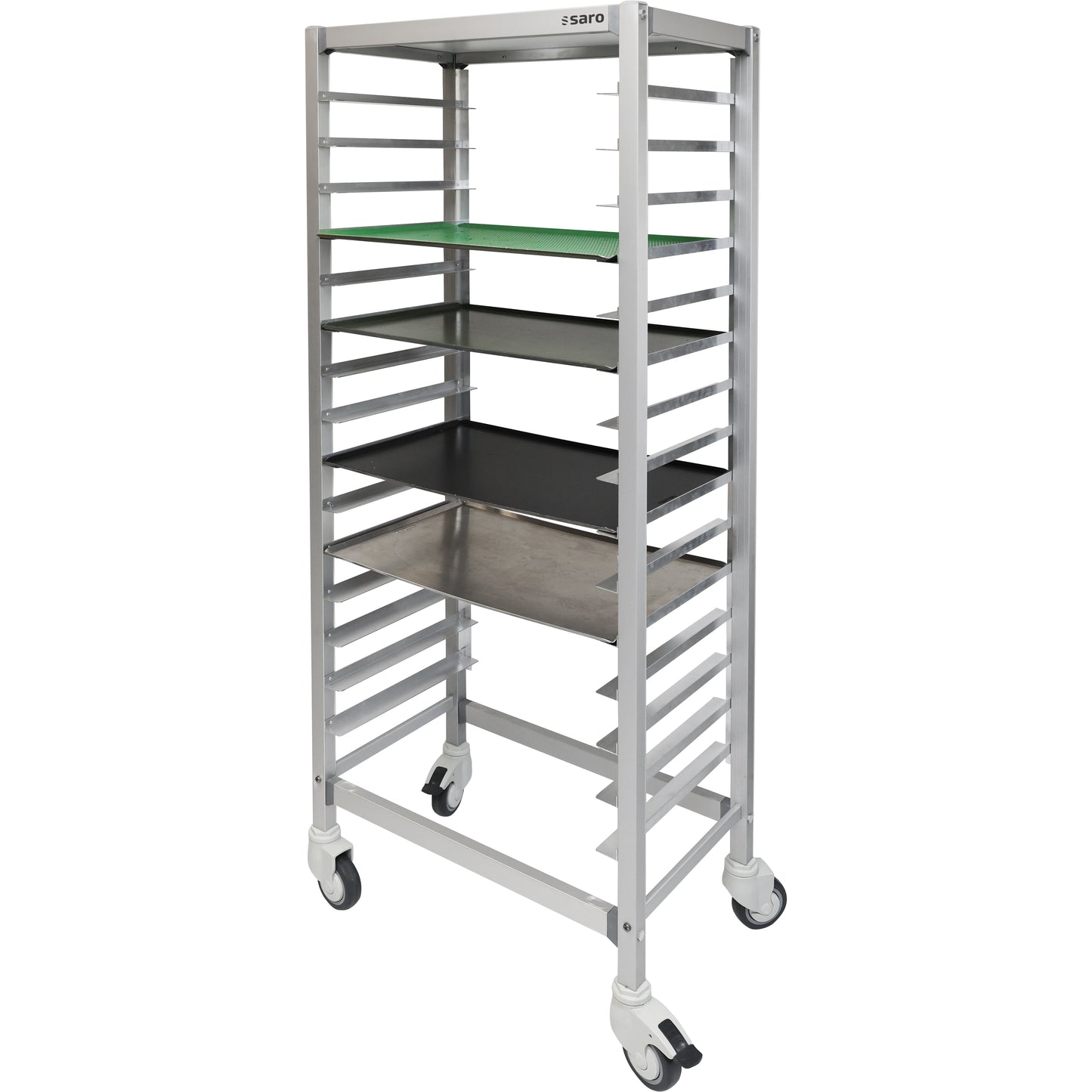Flatpack Trolley 18x 600x400 mm | Saro 508-2010 | Saro