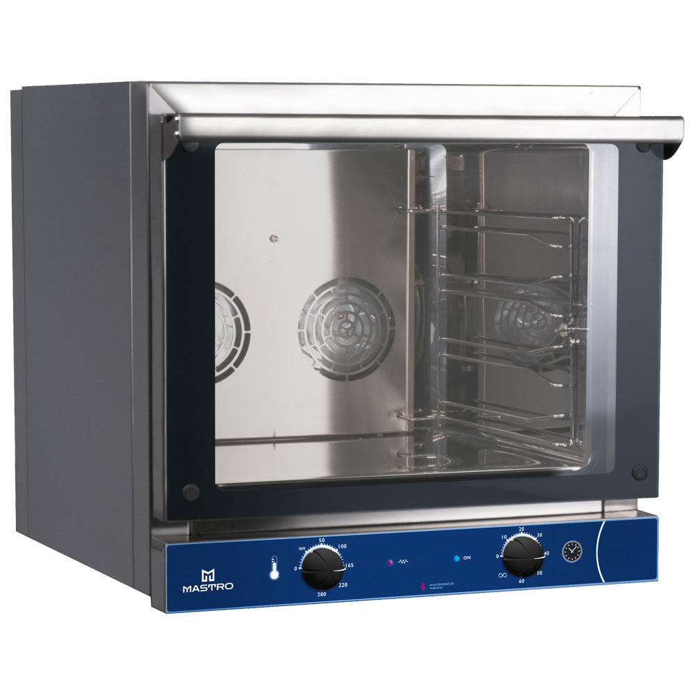 Elektro-Konvektionsofen, mechanische Bedienung, 4x 435x350 mm — Virtus 5695TD