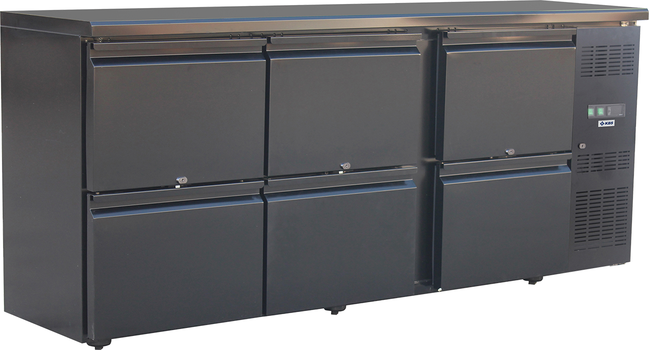 Backbar BB 206 mit sechs Schubladen | KBS 61203 - KBS Gastrotechnik