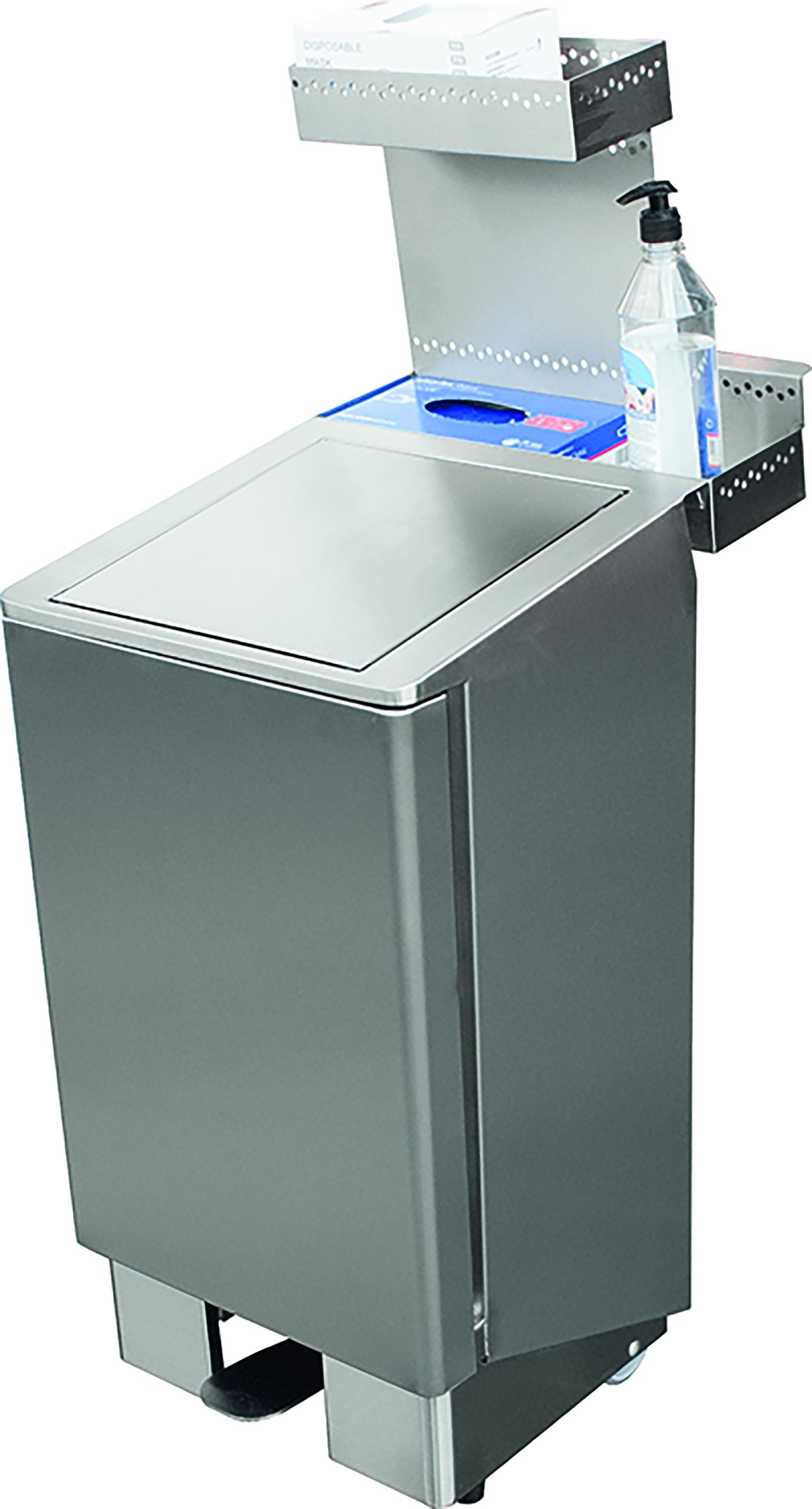 SARO Edelstahlmülleimer 90 Liter,
Modell Jupiter – Bild 2