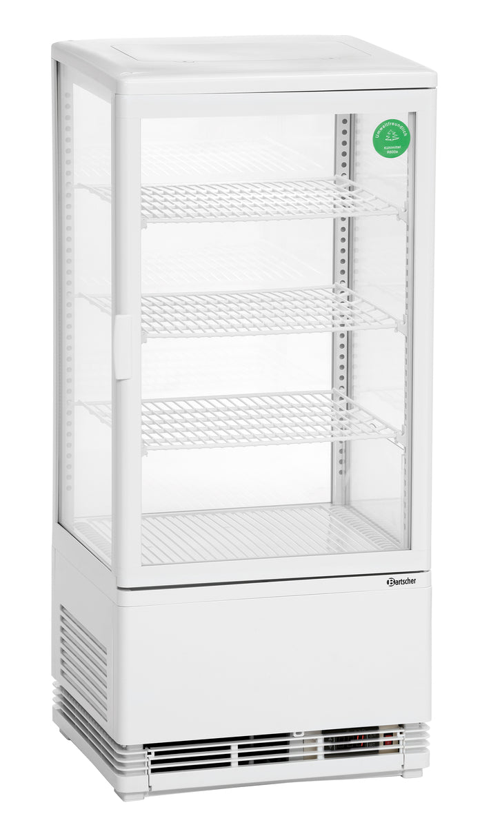 Mini-Kühlvitrine 78L, weiß | Bartscher 700578G - Bartscher