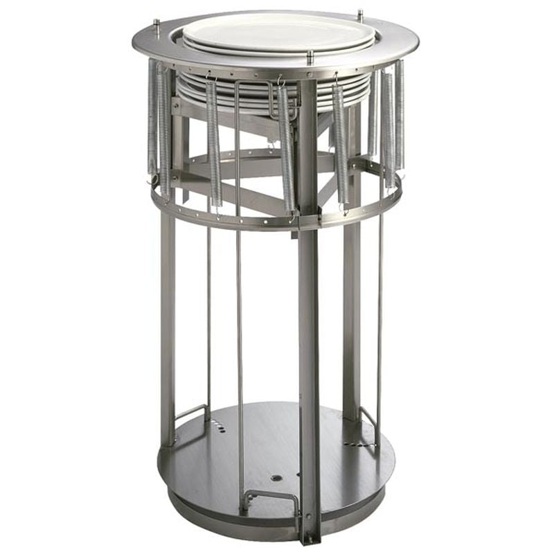 Einbau Tellerspender neutral für Teller Ø 240-340 mm | KBS 70590132 | KBS Gastrotechnik