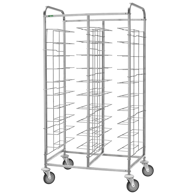 Abräumwagen 950 für 20 Tabletts oder GN Tabletts ohne Seitenwand | KBS 70970024 - KBS Gastrotechnik