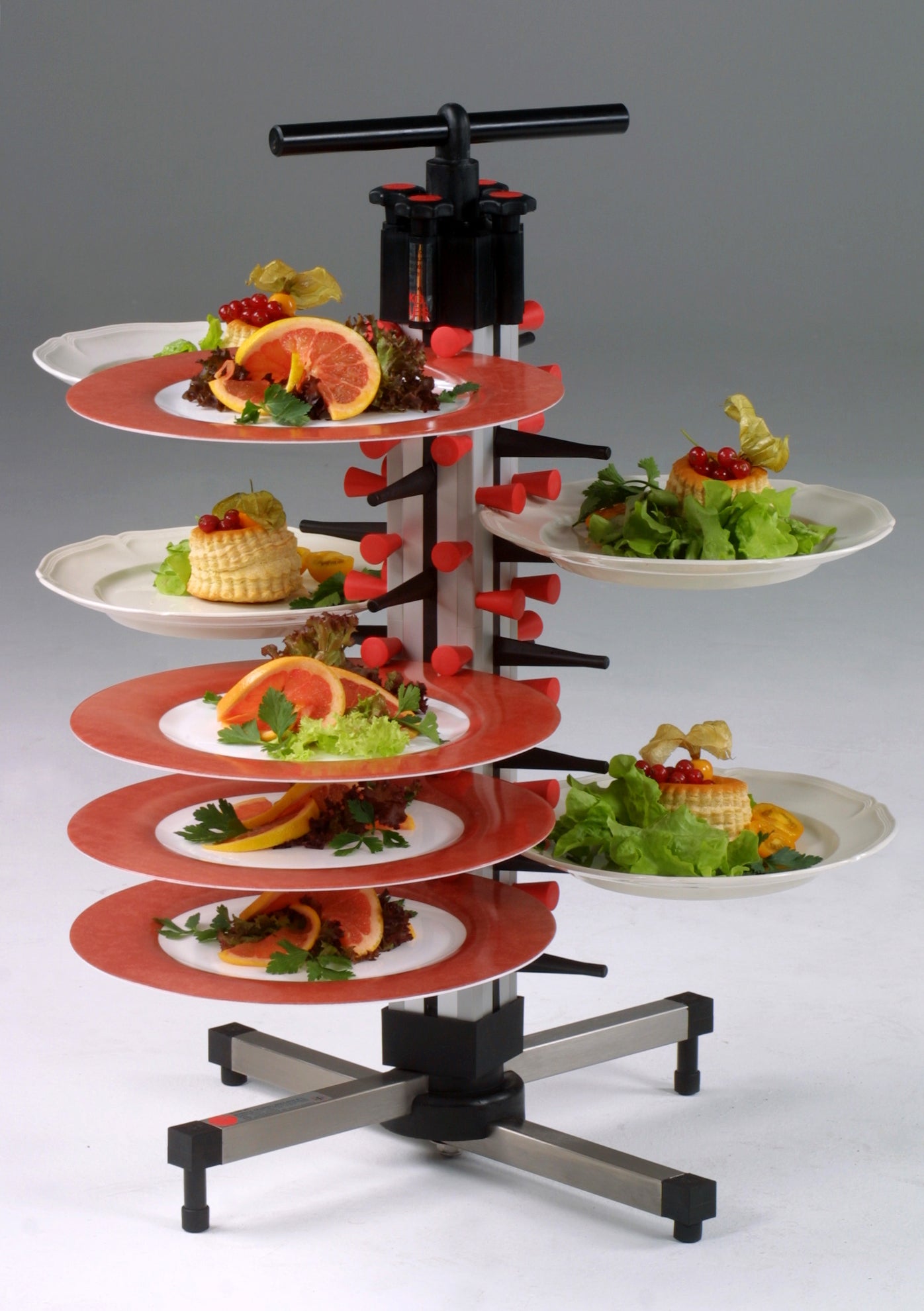 Tellerstapelsytem Plate-Mate Tischmodell TM-24 | Saro 87-1008