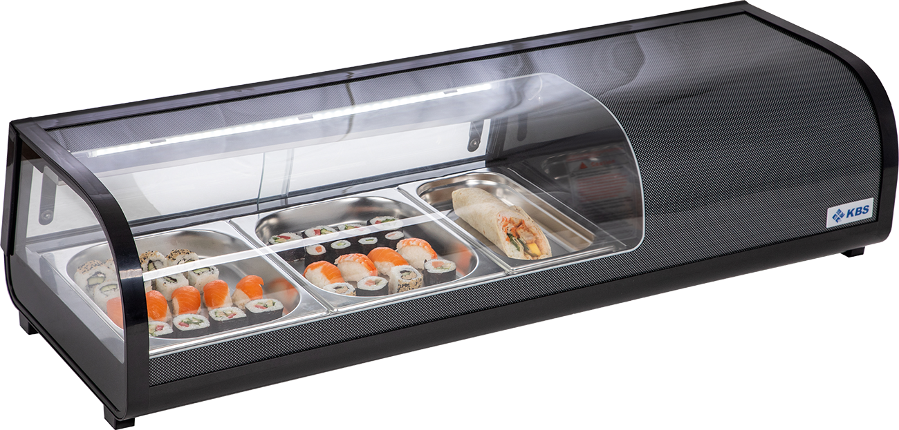 Belegstation Sushi 1800 für 5x GN 1/2 von KBS Gastrotechnik
