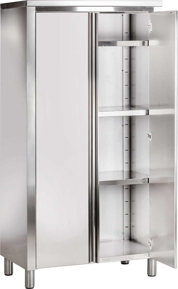 Geschirrschrank mit 2 Schiebetüren B 140cm Höhe 180cm | KBS 93060129 | KBS Gastrotechnik