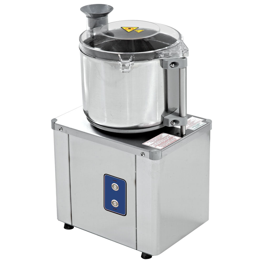 Cutter mit 1 Geschwindigkeit, Tischmodell, 8 Liter — Virtus 9520E