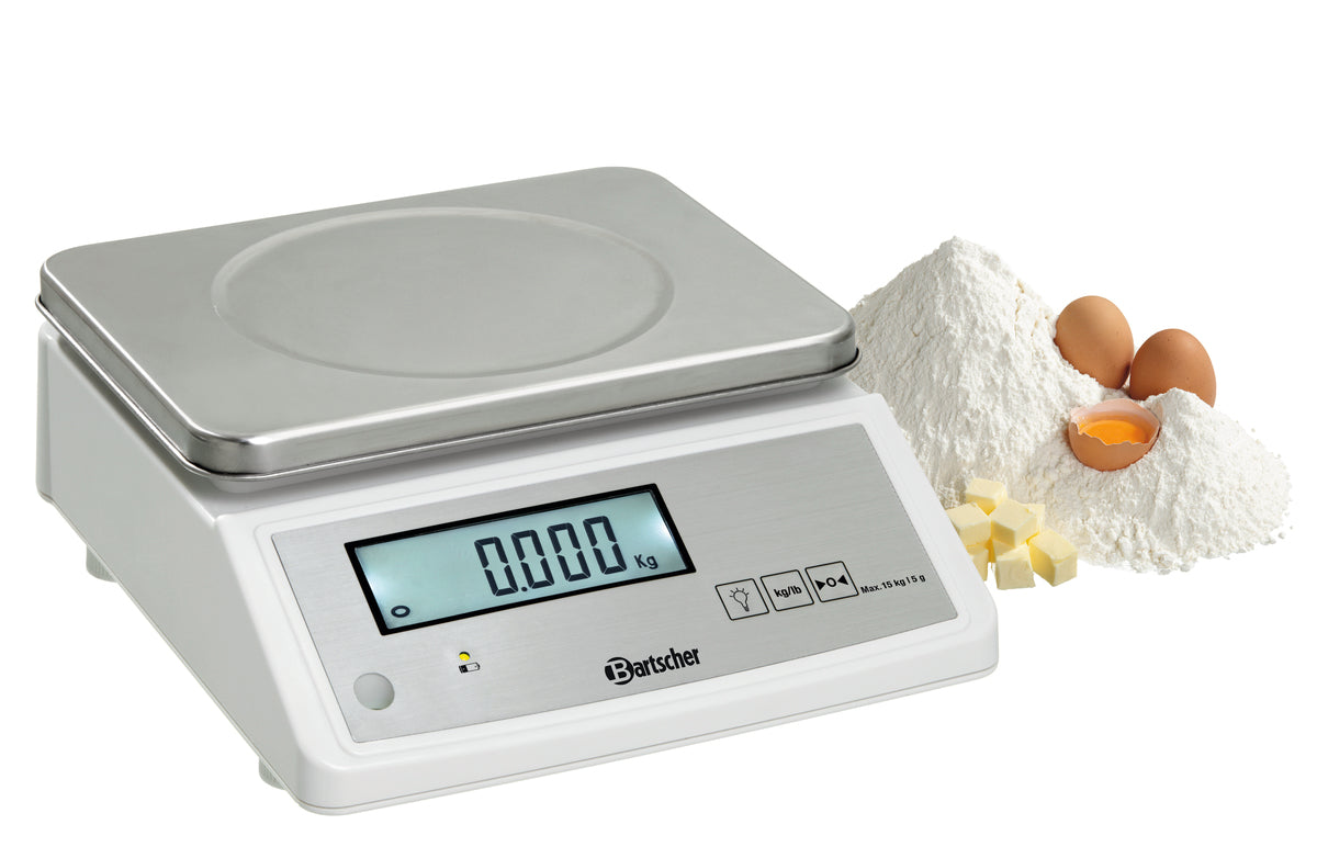 Küchenwaage, 15kg, 5g | Bartscher A300117 - Bartscher