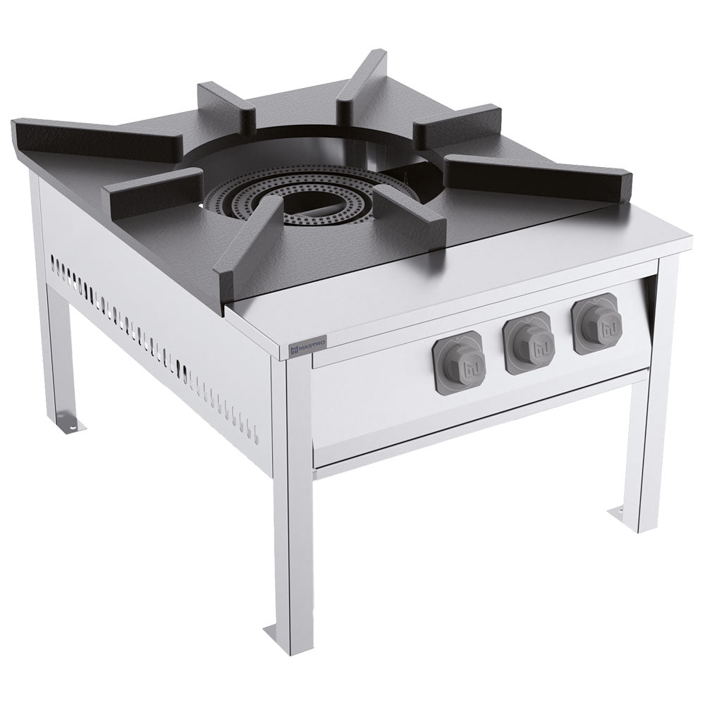 Gas-Hockerkocher 1 Brenner 32 Kw (GPL) — Virtus AHB0012
