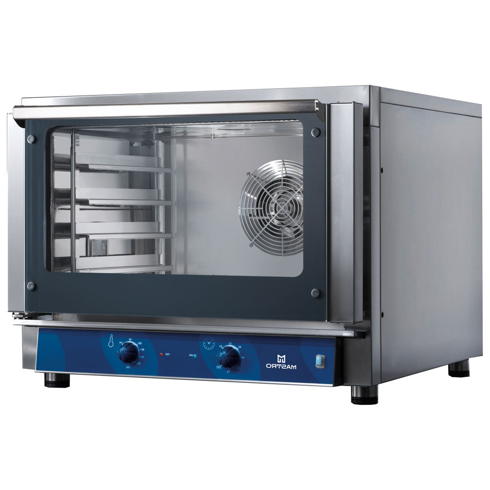 Elektro-Kovenktionsofen 4x GN 1/1- 60x40 cm mit Befeuchter und 2 Ventilatoren — Virtus AIB0073