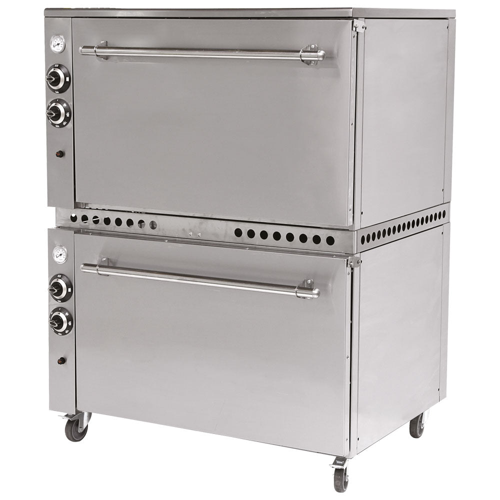 Maxi-Gasofen mit Elektrogrill, 2 Kammern — Virtus AIE0010