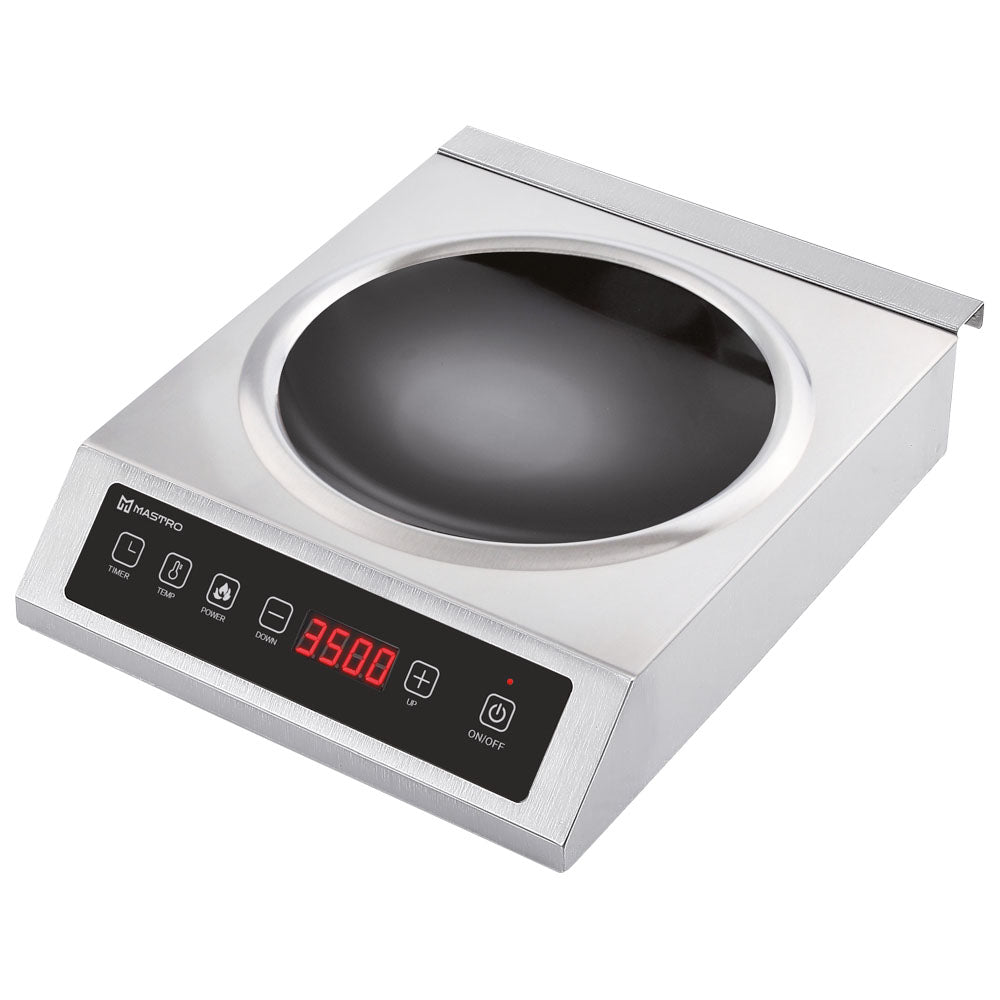 Wok-Induktionskochfeld 3,5 kW, Ø 280 mm — Virtus AVZ0006/B