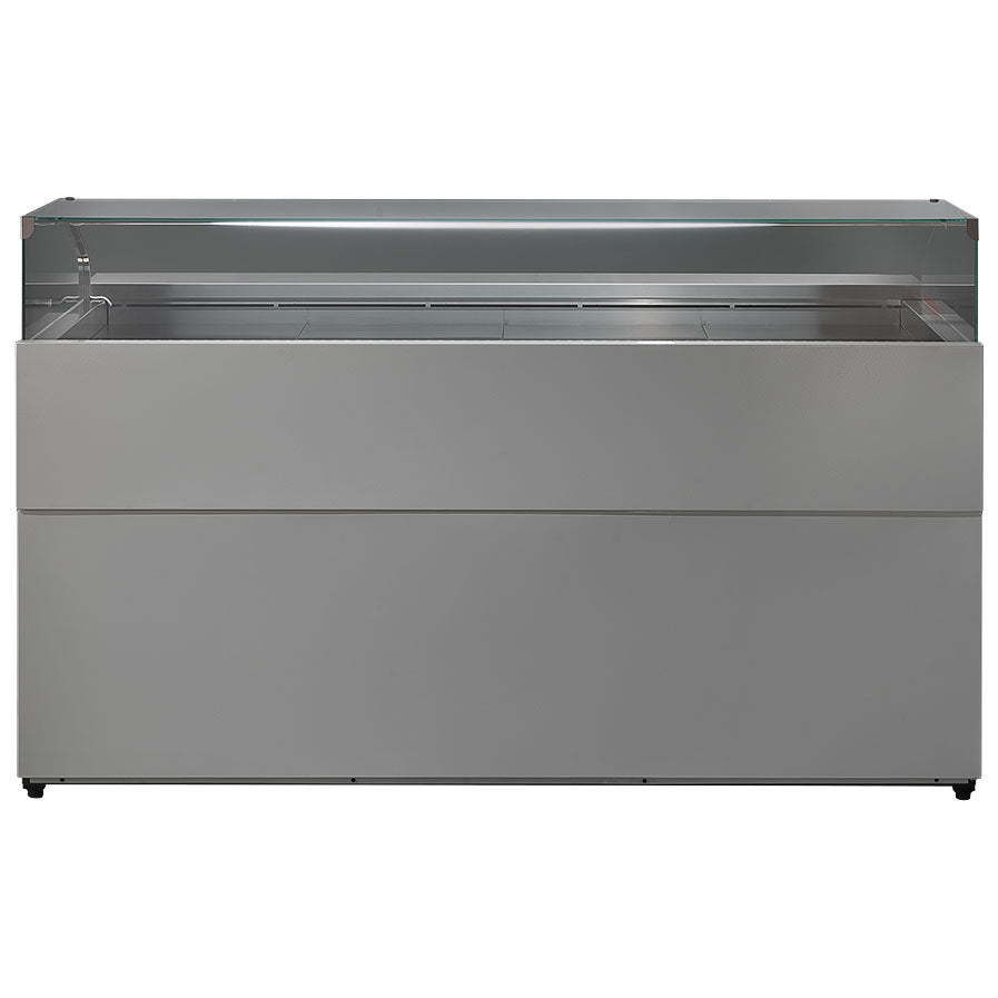 Bäckereiwärmetheke 1802 mm mit gerader Frontverglasung, +65°C — Virtus BGB0461PC