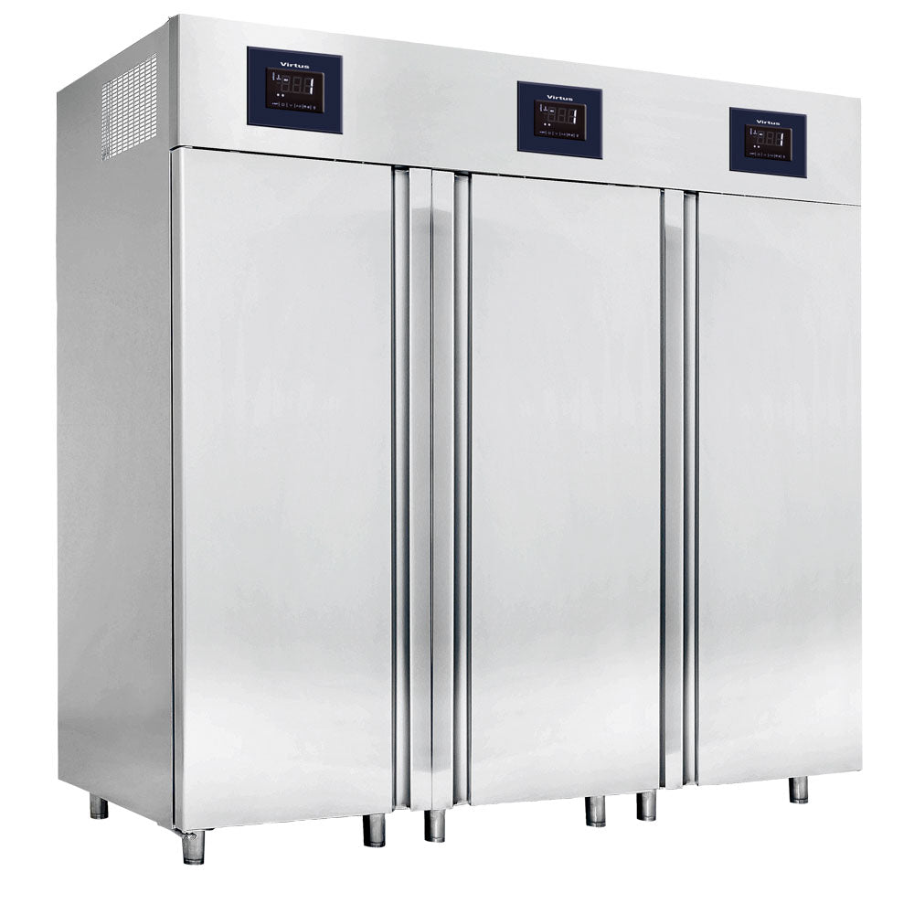 Kühlschrank 700+1400 Liter aus Edelstahl GN 2/1, -2°/+8°C - WiFi — Virtus BMA0090