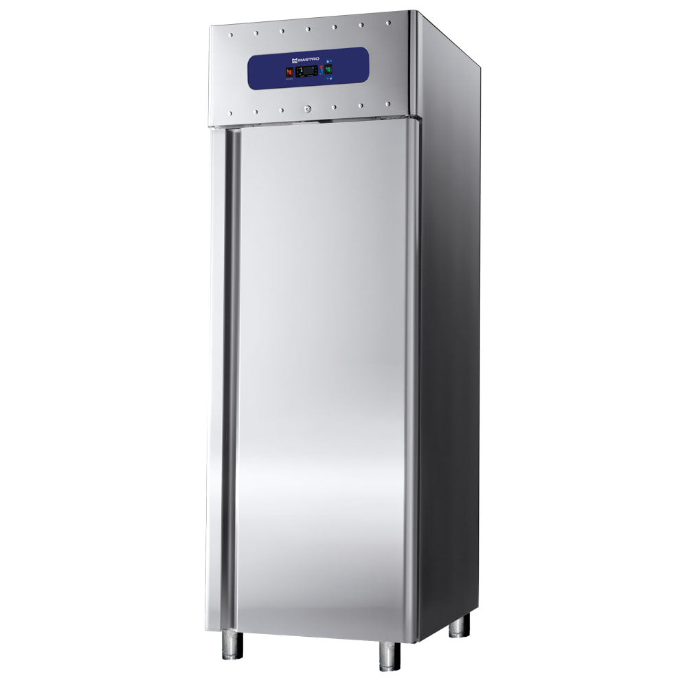 Kühlschrank 700 Liter aus Edelstahl, GN 2/1, -2°/+8°C, 85 mm Isolierung — Virtus BMA0200