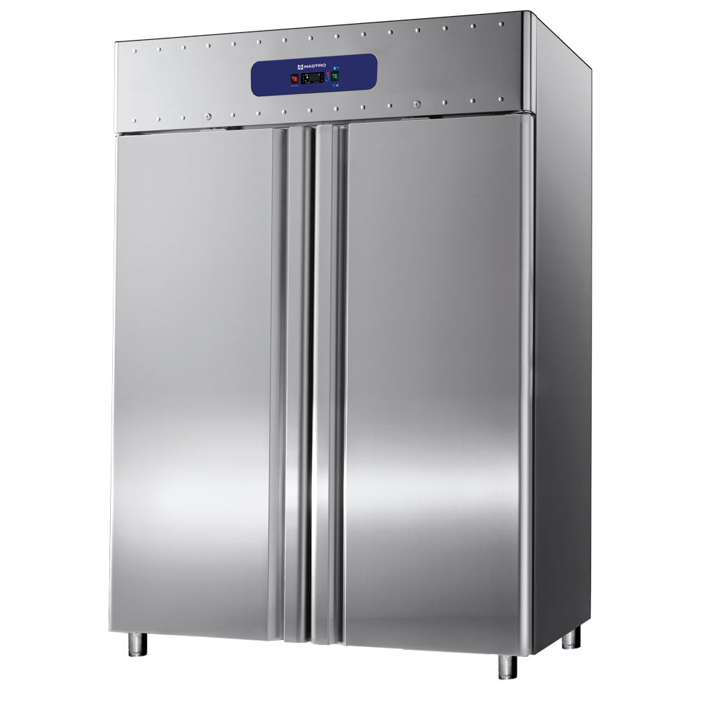 Kühlschrank 1400 Liter aus Edelstahl, GN 2/1, -2°/+8°C — Virtus BMA0211