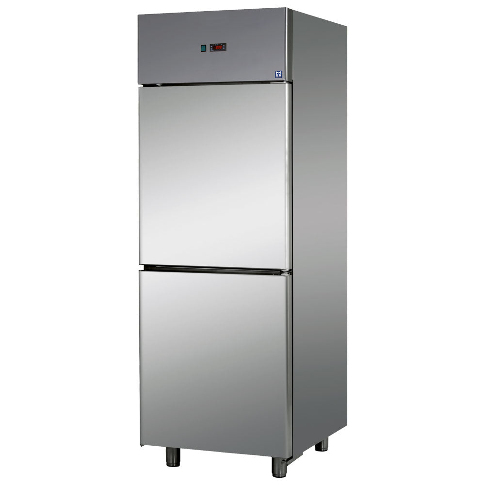 Tiefkühlschrank 600 Liter aus Edelstahl mit 2 Türen, -18°/-22°C DOMSYSTEM — Virtus BMB0030/T