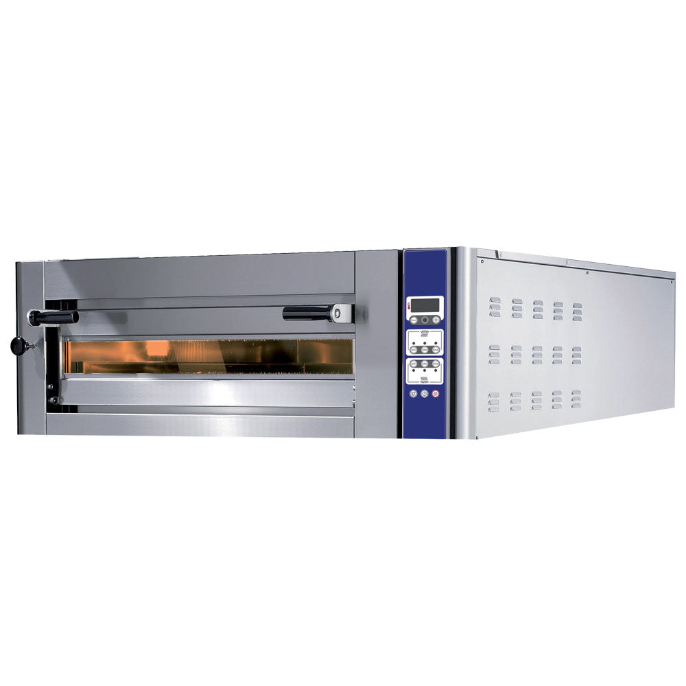 Elektro-Pizzaofen für 6 Pizzen ø 350 mm, elektronische Bedienung — Virtus CAB0008/CD