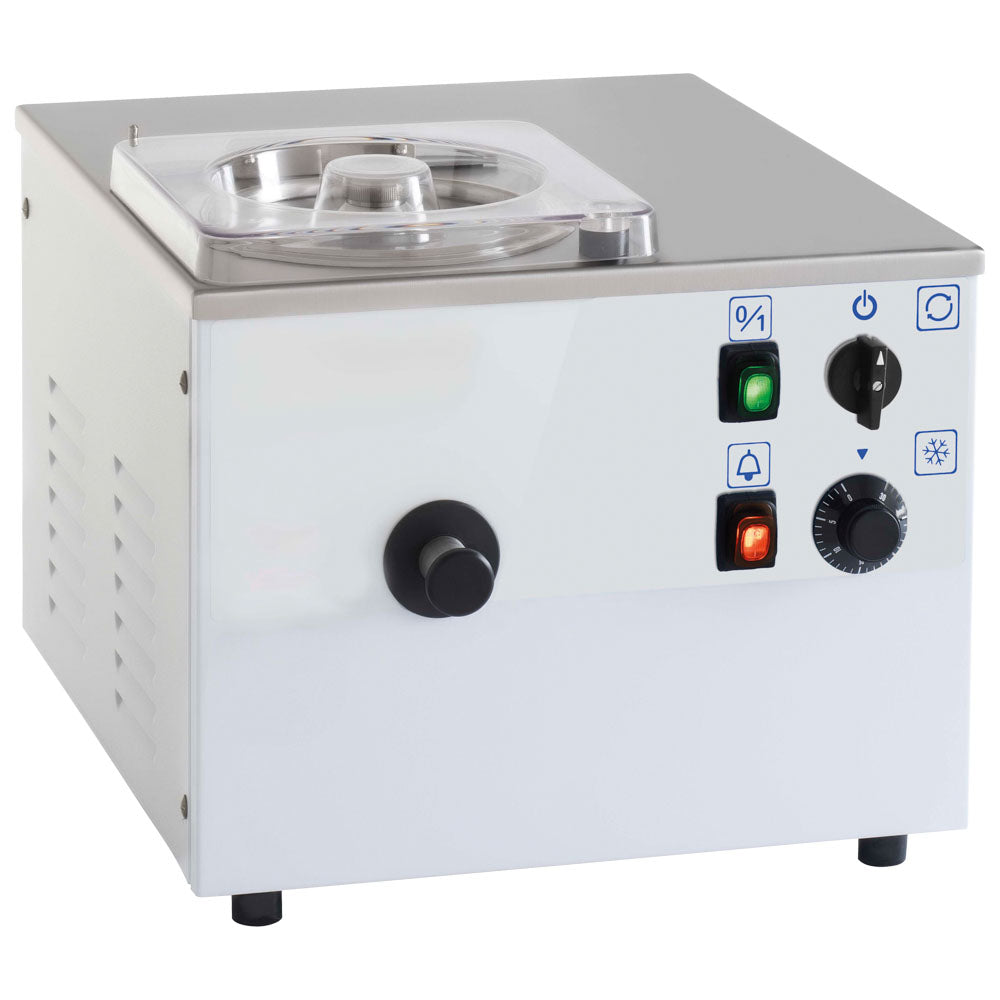 Speiseeismaschine mit Luftkühlung, Tischmodell, Produktion 5 Liter/h — Virtus ECZ0001