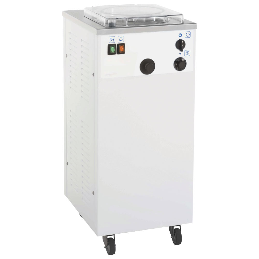 Speiseeismaschine mit Luftkühlung, Standmodell, Produktion 10 Liter/h — Virtus ECZ0002