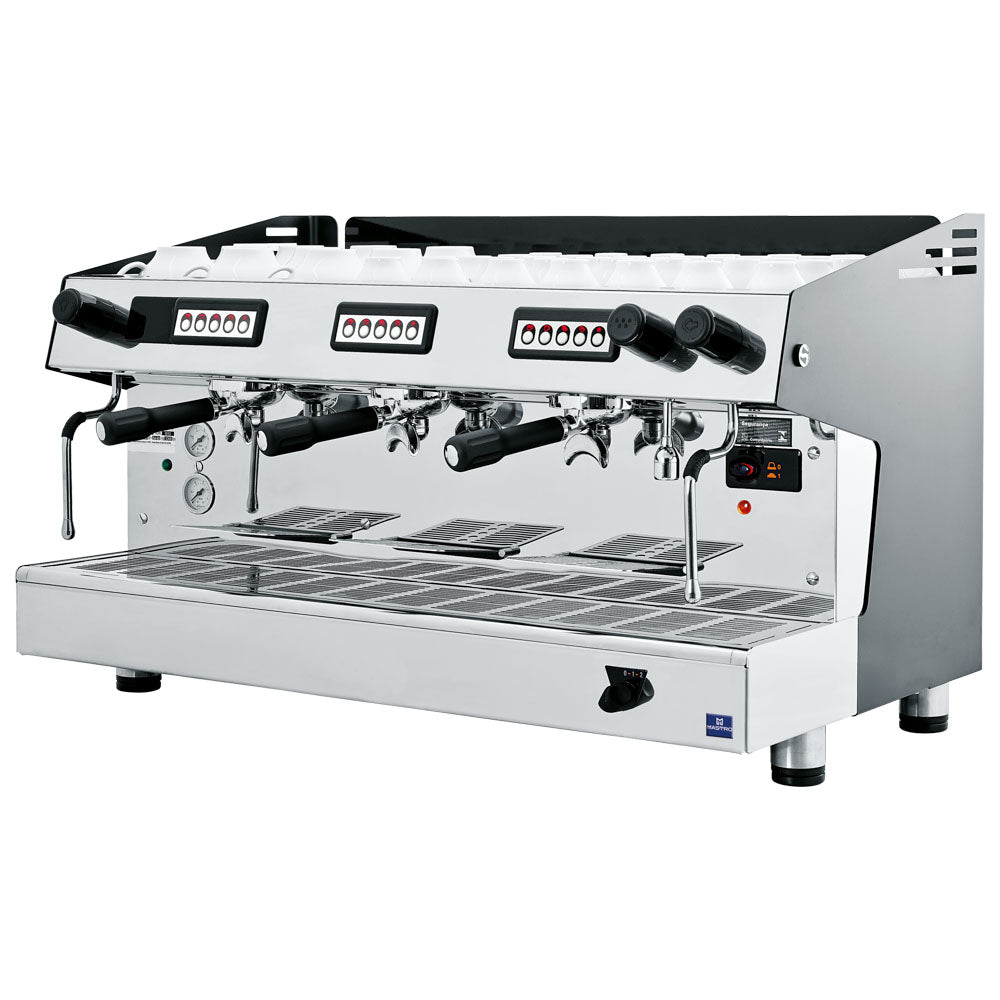 Espressomaschine, automatisch, 3 Gruppen, 18 Liter — Virtus EFA0023